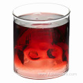 Double Wall Skull Glass Cup